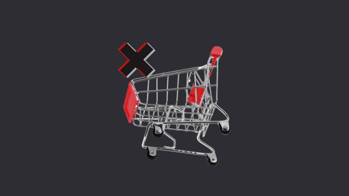Carrito abandonado